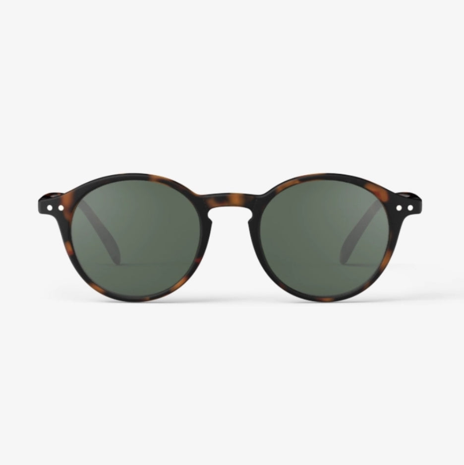 #D TORTOISE GREEN LENSES